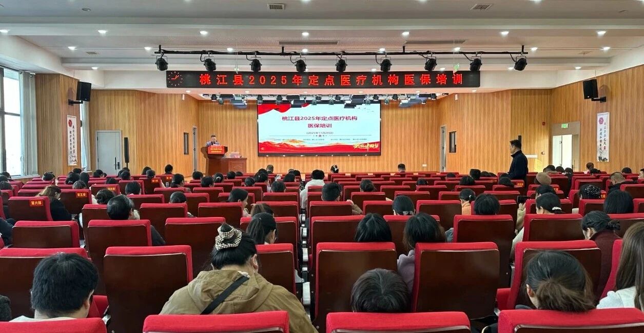 桃江县定点医疗机构医保、物价与DIP支付改革专题培训顺利举行