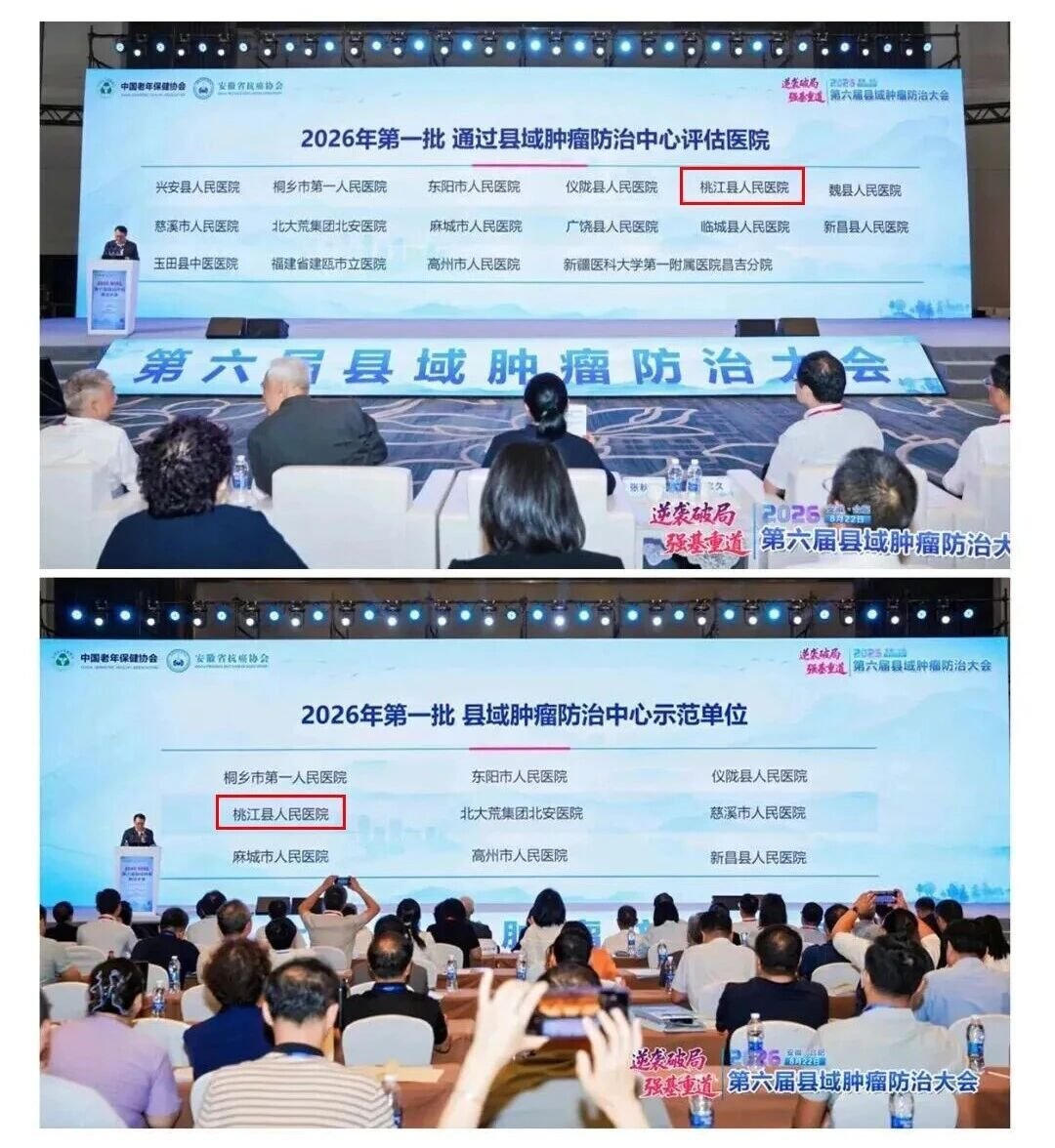 重磅！桃江县人民医院获评全国“县域肿瘤防治中心示范单位”